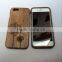 Custom Wooden Cell Phone Case For IPhone 6 +seperate Bodies