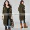 OEM new fashion women fleece oversize hoodie dress long hoodies