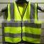 yellow warning hi vis safety vest for kids