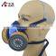 Double Cartridge Half Face Safety Gas Mask