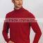men's knitted wool cashmere sweater with long sleeve
