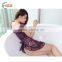 HSZ-001 Female Sexy Open Big Breast Lingerie Home Sexy Silky Lace Lingerie Underwear Chemise Nightgown Lingerie Sleepwear