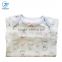 2017 Spring Sweet Style Cat Printing Envelope Collar Newborn Baby Clothes For Baby Girls