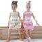 Elegant Lace Embroidered Dresses Mother Daughter Clothes New Summer Dress