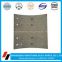 Truck spare parts 4515 brake shoe linings for FUWA Axle