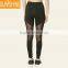 2017 New Design Gym Wear Nylon Mesh Panel Leggings Breathable Women Yoga Leggings