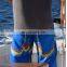 Hot shorts for men string elastic ribbon belts sublimation printer shorts pants