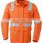 EN20471 Breathable Flame Retardant Anti-Static Jacket with reflective stripes