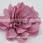 4Inch Satin Ruffled Chiffon Flower DIY Crafting Without Hair Clip Felt Back