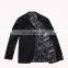 2017 New Arrival Mens Clothing Black High Neck Blazer For Men