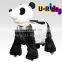 Creative toy little panda electric car with coin operated