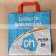 Custom reusable woven standard size shopping tote bag for clothing store