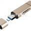 USB 3.1 Type C USB Micro USB SD Micro SD TF Memory Card Reader OTG Adapter