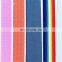 China 100% nylon Colorful flat knitted braided elastic webbing belt tape with low price