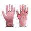 Anti Cut Level 5 Food Grade HPPE Cut Resistant Gloves with EN388 4543C