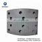 Truck trailer brake parts brake shoe lining 4515 4707