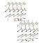 10PCS Festoon T10 BA9S White LED 48SMD Panel Interior Dome License Lamp Light Bulb
