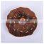 Cute pet toy dog chew plush cotton donut for playing training