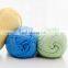 Soft acrylic and nylon blended crocheting yarn for baby