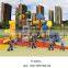 New design slides large outdoor playground
