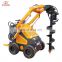 Tree planting digging earth auger, ground hole drilling machines
