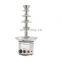 food trailer chocolate fountain chocolate making machine with CE