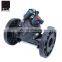 solenoid control valve electric manual operated high flow low price 2 inch DN50 63mm nylon plastic body flange female G thread