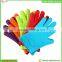 Eco-friendly silicone oven gloves BBQ and silicone kitchen tool with finger oven gloves                        
                                                                                Supplier's Choice