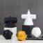 Irregular Pentagon Glod White Black Cube Geometry Abstract Decor Modern Simple Decoration