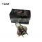 Super bright durable 12v h4 led spotlight changeable 2 side three sockets motorcycle mini headlight bulb