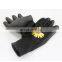 Custom Logo Work Gloves Machine Knitted Shell Black PU Gloves PU Grip Glove for Automotive Industry