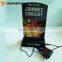 Led acrylic table menu display holder