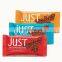 Digital printing matte finish foil lined one side open flat energy bar wrappers