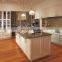Luxury modular design blue and white modern stylish cupboards wooden pantry kitchen cabinet