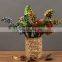 hot sale high quality christmas berry stem artificial plants christmas red blue berry