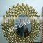 iron weir gold plated mirror