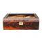 Fadley custom cigar box wood grain large perspective window double-layer cigar moisturizing box