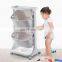 Plastic Toy Storage Rack multi-layer Cabinet Toy Basket Shelf Large Capacity for Living Room, Kitchen