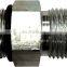 Parker stainless steel straight connector 1/2in OD 1/2in NPT Bulkhead Threaded Adaptor
