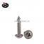 DIN 968 SS Pan Philips Head Self Tapping Screw Cross Recessed Pan Head Tapping Screws With Collar