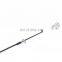 70cm Ocean Blue Ice Fishing Rod with Carbon Fiber Blank