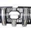 MAICTOP other exterior accessories front grille for PRADO FJ150 2014 black silver grille