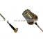 MCX male R/A  to uhf pl259 male connector RG58 LMR200 LMR400 S141 S405 coaxial jumper cable