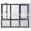 easy operation upvc profile casement window