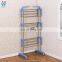Movable multipurpose outdoor hanging three layer clothes rack