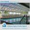 Custom stainless steel fabrication for swimming pool roof