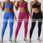 Breathable Quick Dry Pants Custom V Shaped High Waist Sports Tights Gym Fitness Sexy Ladies Scrunch Butt Leggings For Women
