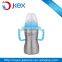 Stainless steel vacuum baby feeding bottle