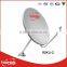 80cm KU band satellite tracking antenna