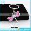Yiwu Fashion Jewelry Cheap Animal Dragonfly Enamel Metal Keychain